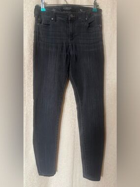 Liverpool Denim Jeans, Women’s Size 8 / 28W Black/Dark Gray Skinny Jeans